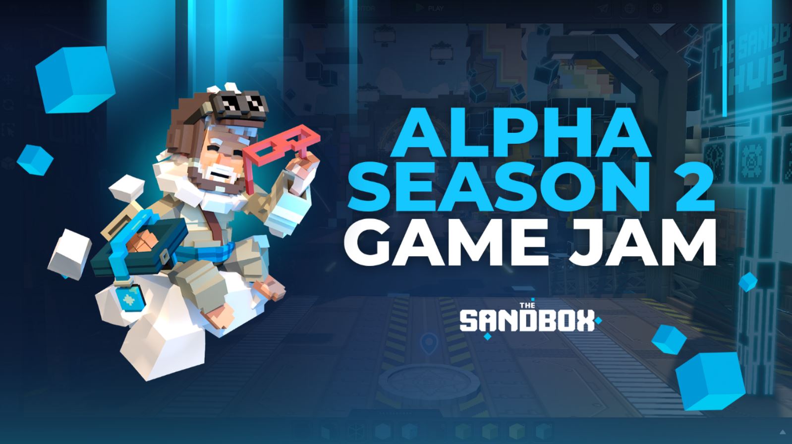 póster oficial de The Sandbox Game Jam Competition