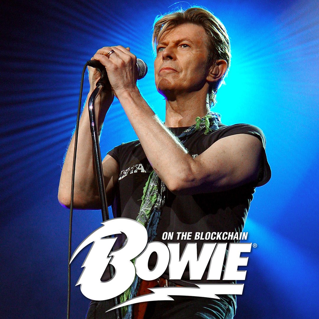 imagen de David Bowie y NFT
