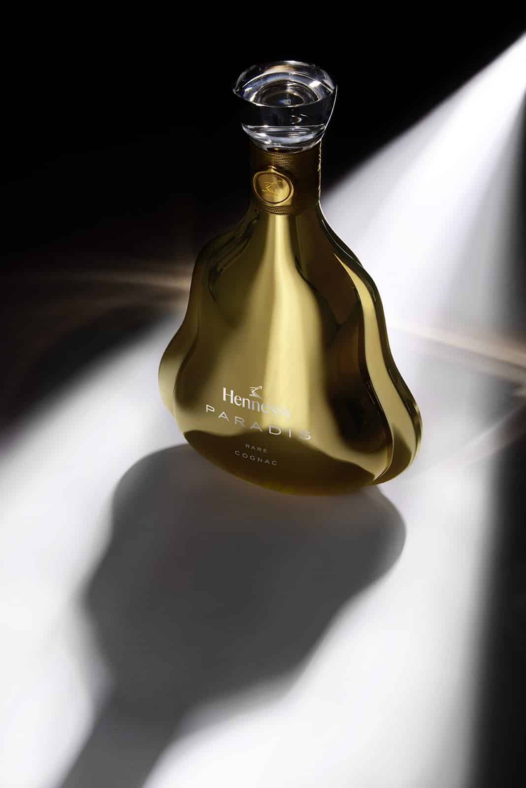 Botella dorada Hennessy NFT