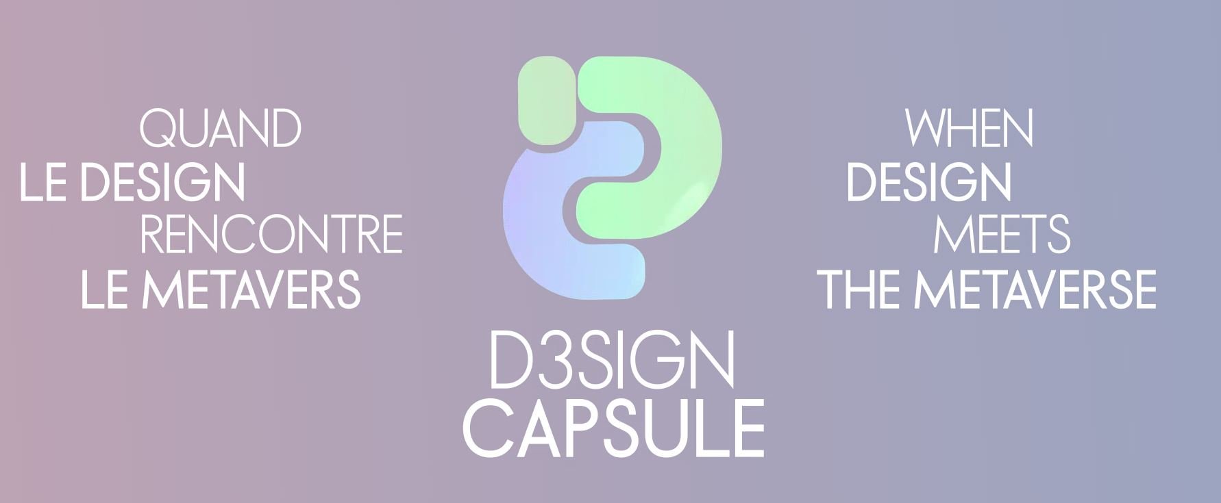Logotipo para ELLE Décoration France y D3SIGN CAPSULE de SuperRare