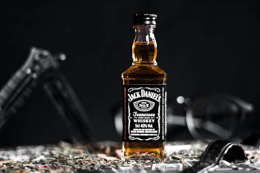 Botella de whisky Jack Daniels Tennessee